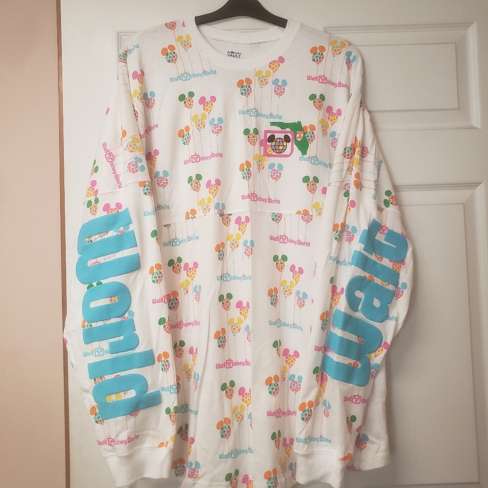 Disney Vault Spirit Jersey Mickey Balloons